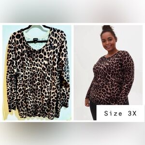 Torrid Leopard Print Top